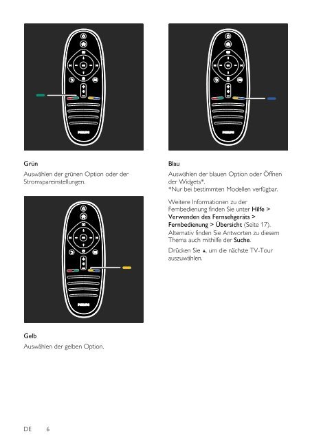 Philips TV LCD - Mode d&rsquo;emploi - DEU