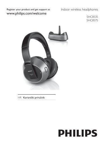 Philips Casque hi-fi sans fil - Mode dâemploi - HRV