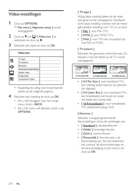 Philips Home Cin&eacute;ma - Mode d&rsquo;emploi - NLD