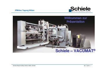 Schiele – VACUMAT - ipmatec.de