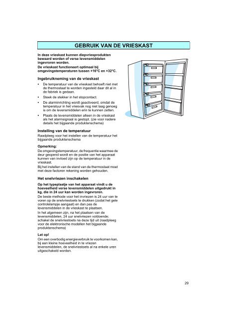 KitchenAid GKMN 2744/0 FH - Freezer - GKMN 2744/0 FH - Freezer NL (855261901060) Istruzioni per l'Uso