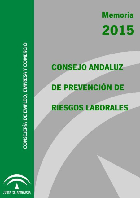 CONSEJO ANDALUZ DE PREVENCION DE RIESGOS LABORALES