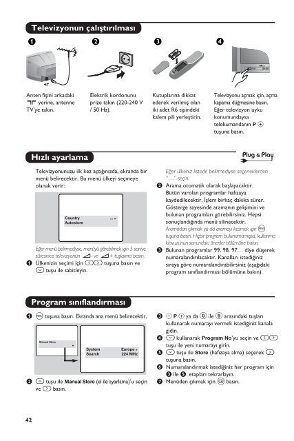 Philips t&eacute;l&eacute;viseur st&eacute;r&eacute;o - Mode d&rsquo;emploi - NLD