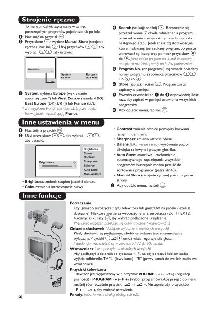 Philips t&eacute;l&eacute;viseur st&eacute;r&eacute;o - Mode d&rsquo;emploi - NLD