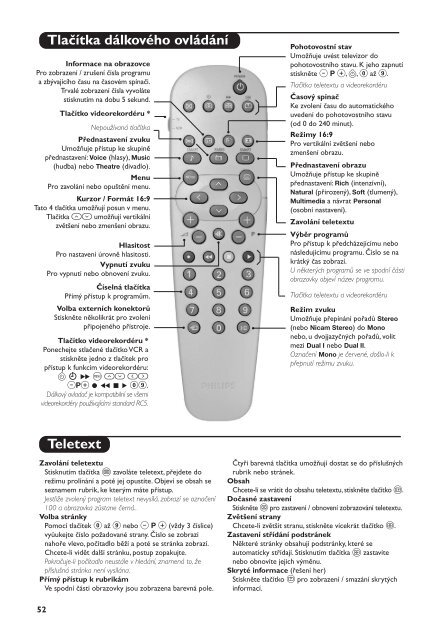 Philips t&eacute;l&eacute;viseur st&eacute;r&eacute;o - Mode d&rsquo;emploi - NLD