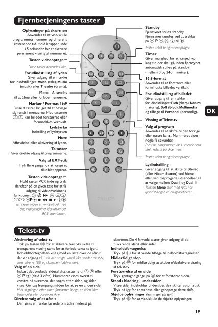 Philips t&eacute;l&eacute;viseur st&eacute;r&eacute;o - Mode d&rsquo;emploi - RUS