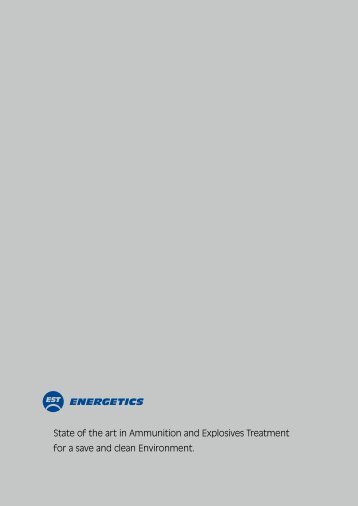 Firmenprospekt - EST Energetics GmbH