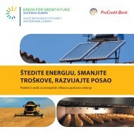 ŠTEDITE ENERGIJU SMANJITE TROŠKOVE RAZVIJAJTE POSAO