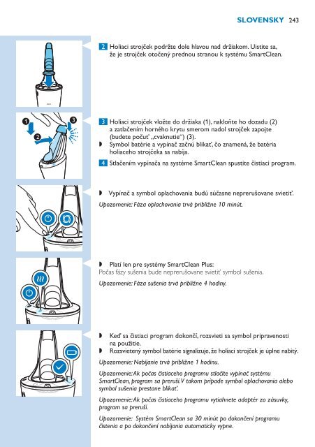 Philips Shaver series 9000 Rasoir &eacute;lectrique rasage &agrave; sec ou sous l'eau - Mode d&rsquo;emploi - SLV