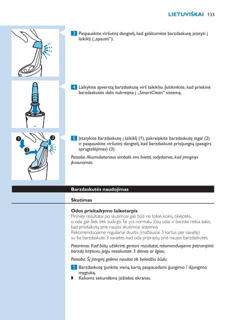 Philips Shaver series 9000 Rasoir &eacute;lectrique rasage &agrave; sec ou sous l'eau - Mode d&rsquo;emploi - SRP