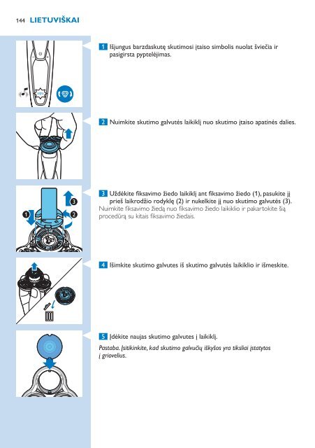 Philips Shaver series 9000 Rasoir &eacute;lectrique rasage &agrave; sec ou sous l'eau - Mode d&rsquo;emploi - SRP