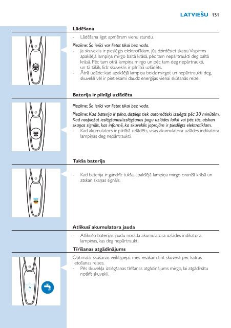 Philips Shaver series 9000 Rasoir &eacute;lectrique rasage &agrave; sec ou sous l'eau - Mode d&rsquo;emploi - SRP