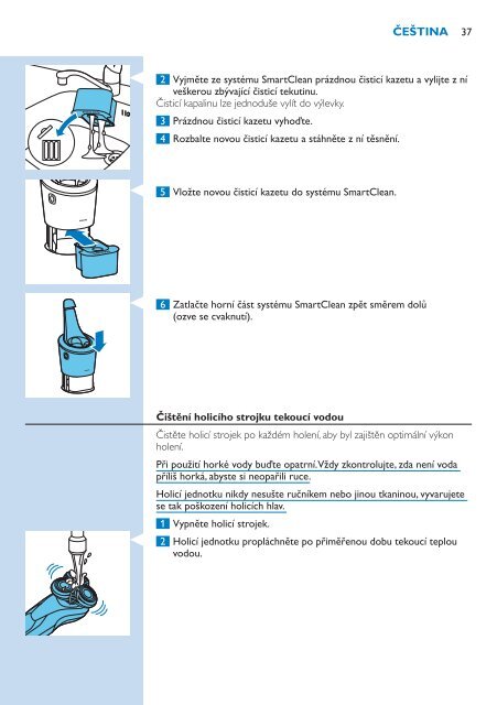 Philips Shaver series 9000 Rasoir &eacute;lectrique rasage &agrave; sec ou sous l'eau - Mode d&rsquo;emploi - SRP