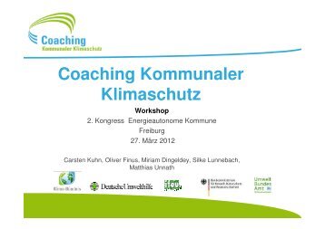 pdf, 5,5 MB - Coaching Kommunaler Klimaschutz