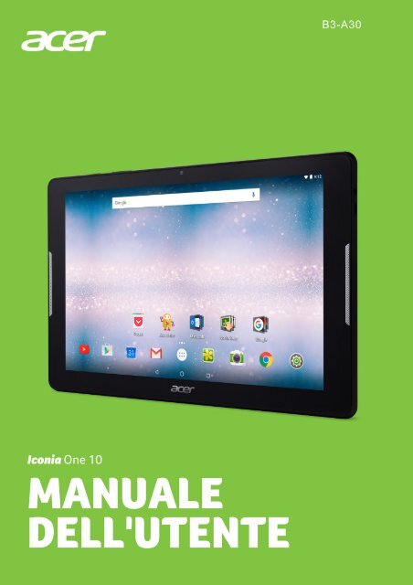 Acer B3-A30 - Guida per l&rsquo;utente