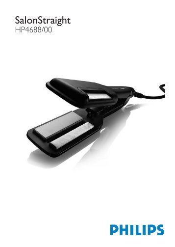 Philips SalonStraight DUO Lisseur - Mode dâemploi - ZHT