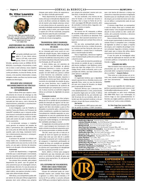 Web - Jornal do Rebouças - Edição Q2.Set.2016