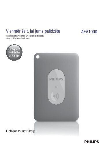 Philips Leash intelligent InRange av. Bluetooth - Mode dâemploi - LAV