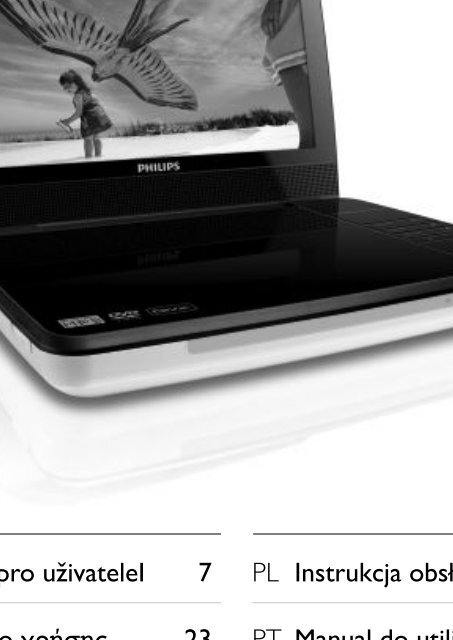 Philips Lecteur de DVD portable - Mode d&rsquo;emploi - RUS