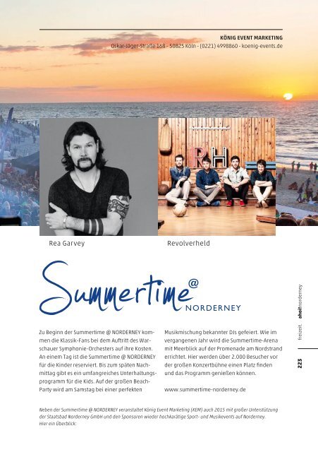 ahoi! norderney Magazin # 21