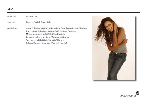 Pressbook PDF Andrea Kempter - Louisa Models