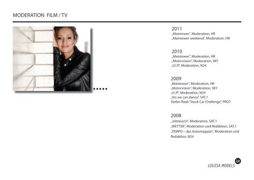 Pressbook PDF Andrea Kempter - Louisa Models