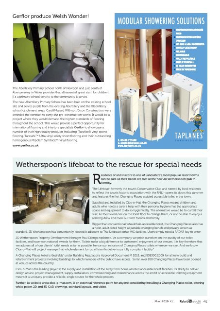 November Refurb and Retrofit Magazine