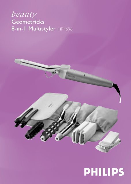 Philips SalonMultistylist Brosse multi-styles - Mode d&rsquo;emploi - LIT