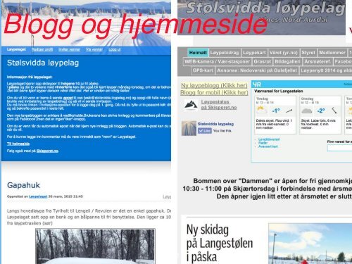 Årsmøte Stølsvidda løypelag 2015