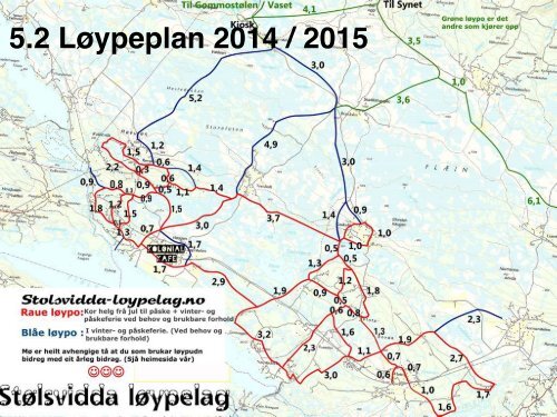 Årsmøte Stølsvidda løypelag 2015