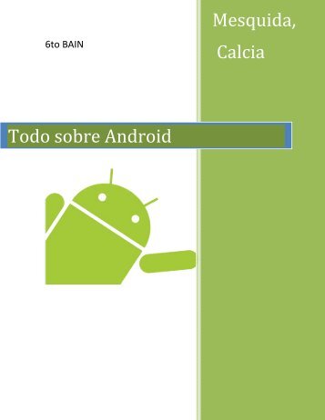 Todo sobre android