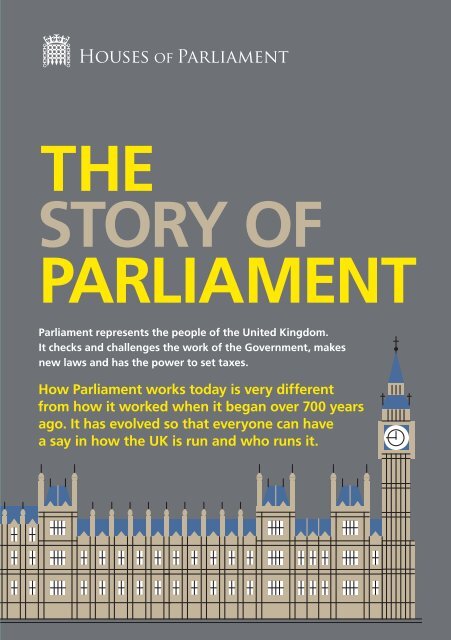 THE STORY OF PARLIAMENT