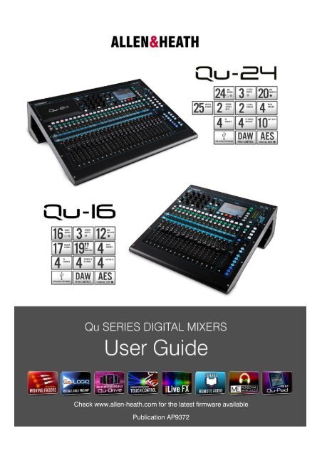 Allen-Heath_Qu-24 V1.3.2_User Manual