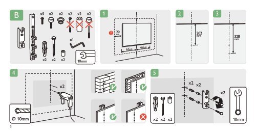 Philips Elevation T&eacute;l&eacute;viseur LED Smart TV ultra-plat - Guide de mise en route - POL