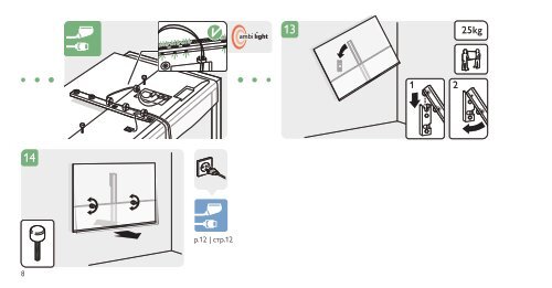 Philips Elevation T&eacute;l&eacute;viseur LED Smart TV ultra-plat - Guide de mise en route - POL