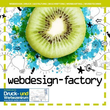 Broschüre webdesign-factory.de