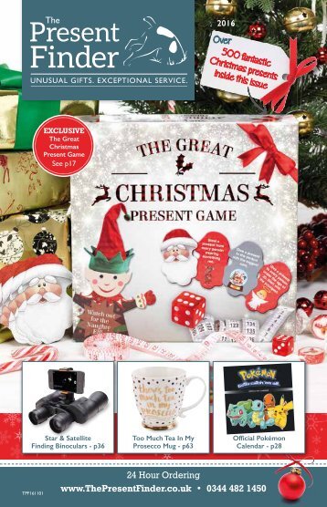 The Present Finder Christmas Catalogue