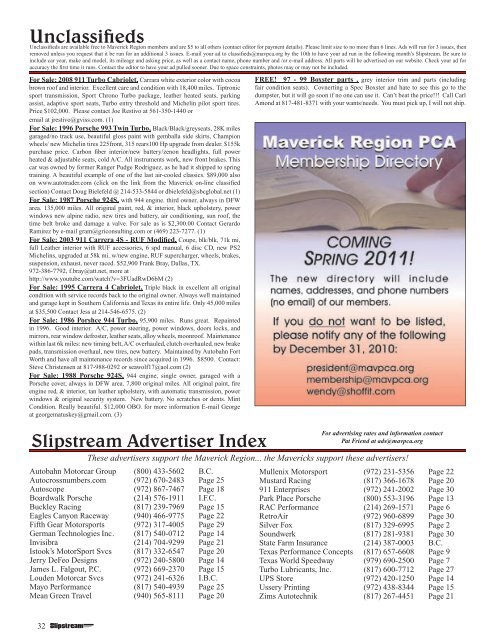 Slipstream - October 2010