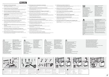 Miele G 4203 U Active - Schema di montaggio