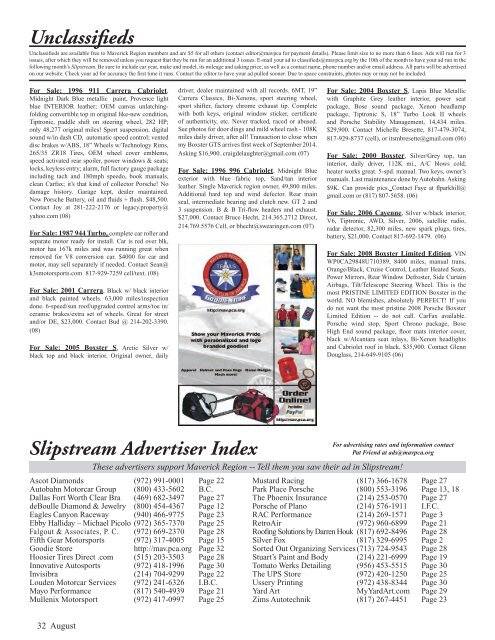 Slipstream - August 2014