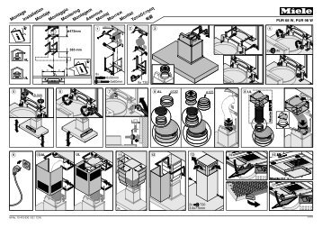 Miele DA 6996 W Pearl - Schema di montaggio