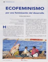 Ecofeminismo, la feminización del desarrollo