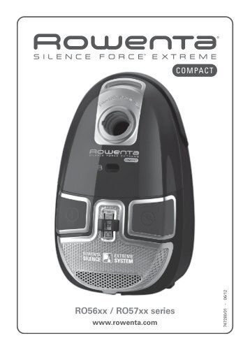 Rowenta SILENCE FORCE EXTREME COMPACT RO5737 - SILENCE FORCE EXTREME COMPACT RO5737 íêµ­ì (Korean)