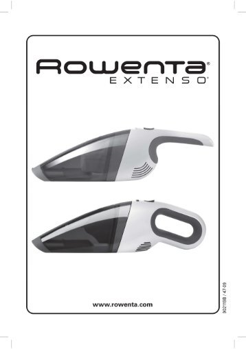 Rowenta EXTENSO CYCLONIC AC4663 - EXTENSO CYCLONIC AC4663 PortuguÃªs