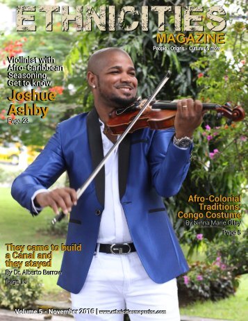 VOLUME 5 - NOVEMBER 2016 - ETHNICITIES MAGAZINE