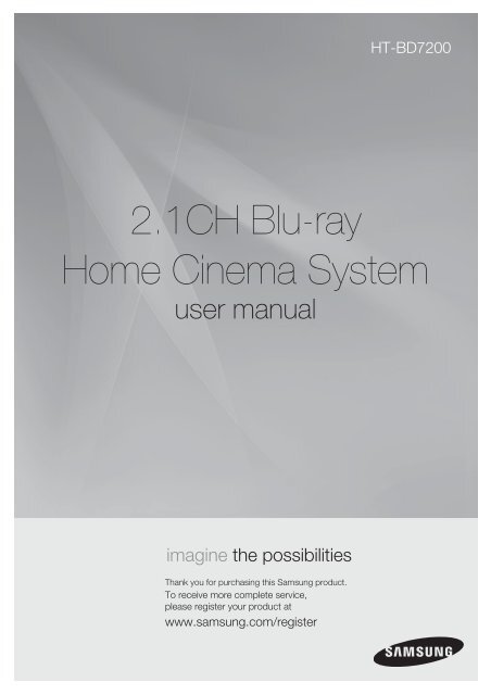 Samsung HT-BD7200 - User Manual_18.87 MB, pdf, ENGLISH