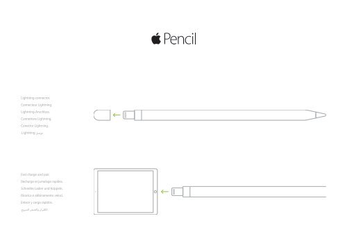 Apple Apple Pencil - Guida rapida - Apple Pencil - Guida rapida