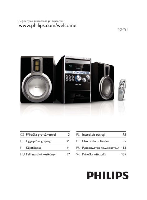 Philips Microcha&icirc;ne hi-fi classique - Mode d&rsquo;emploi - POL