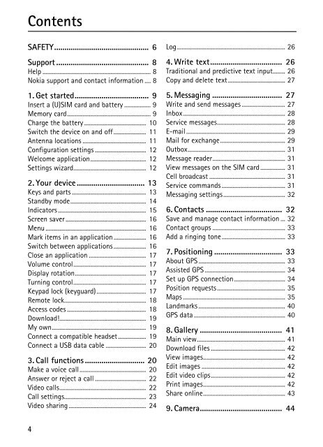 Nokia 6210 Navigator - Nokia 6210 Navigator manuale d'istruzione