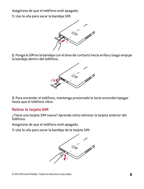 Nokia Lumia Icon - Lumia Icon manuale d'istruzione